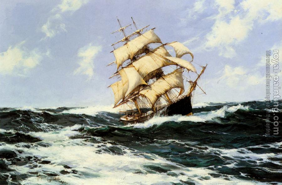Montague Dawson : The Pacific Combers on the Open Seas